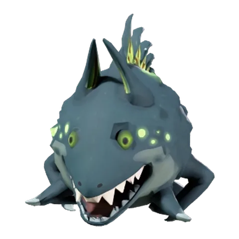 The Brinehound Fruit, a 3D model made for the game