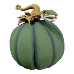 The Deepcoil Fruit, a 3D model made for the game