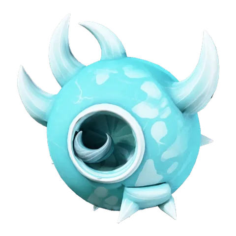 The Squallheart Fruit, a 3D model made for the game